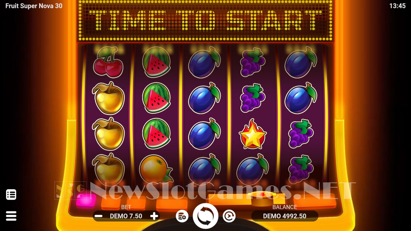 Fruit Super Nova 30 Slot Evoplay Review 2024 Demo Game