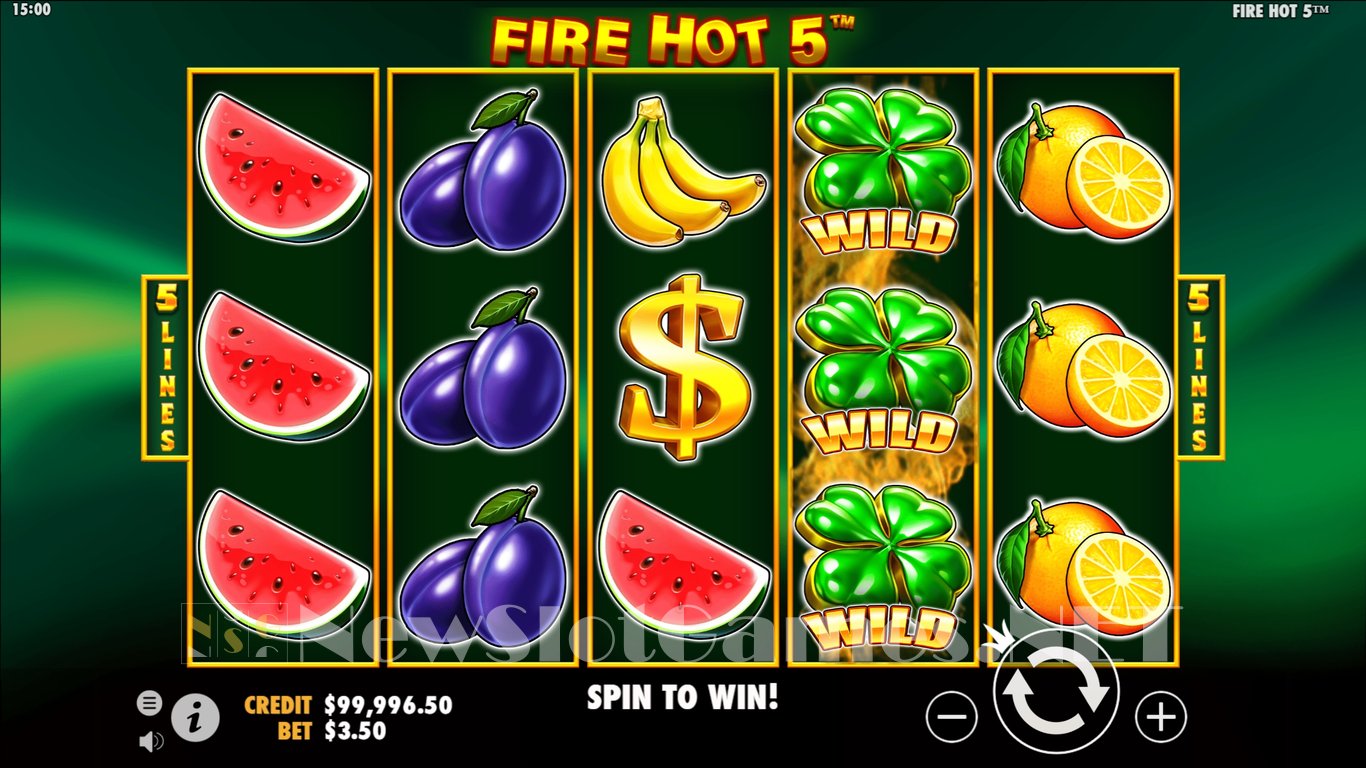 Fire Hot 5 Slot Pragmatic Play Review 2024 Demo Game