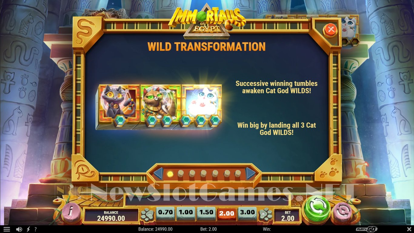 Immortails Of Egypt Slot Play N GO Review 2024 Demo Game