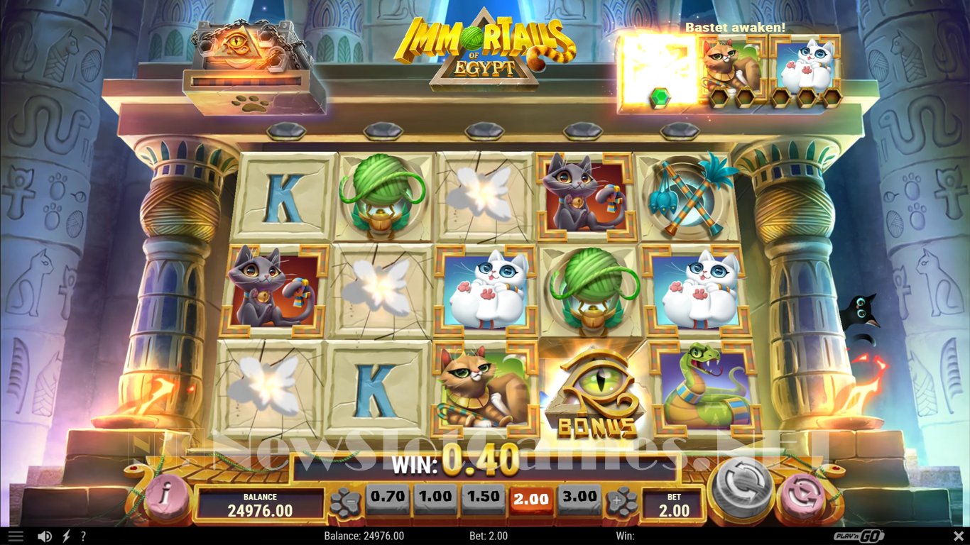 Immortails Of Egypt Slot Play N Go Review Demo Game