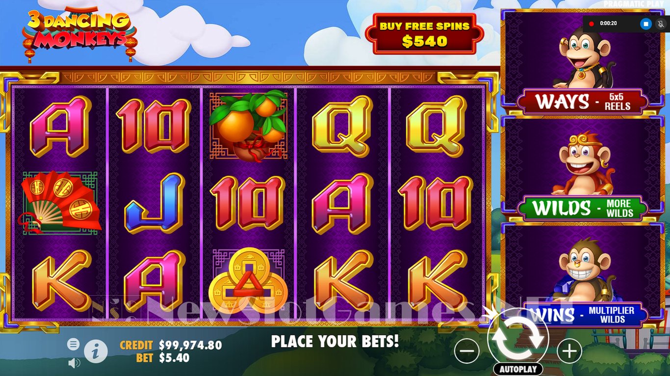 Dancing Monkeys Slot Pragmatic Play Review Demo Game