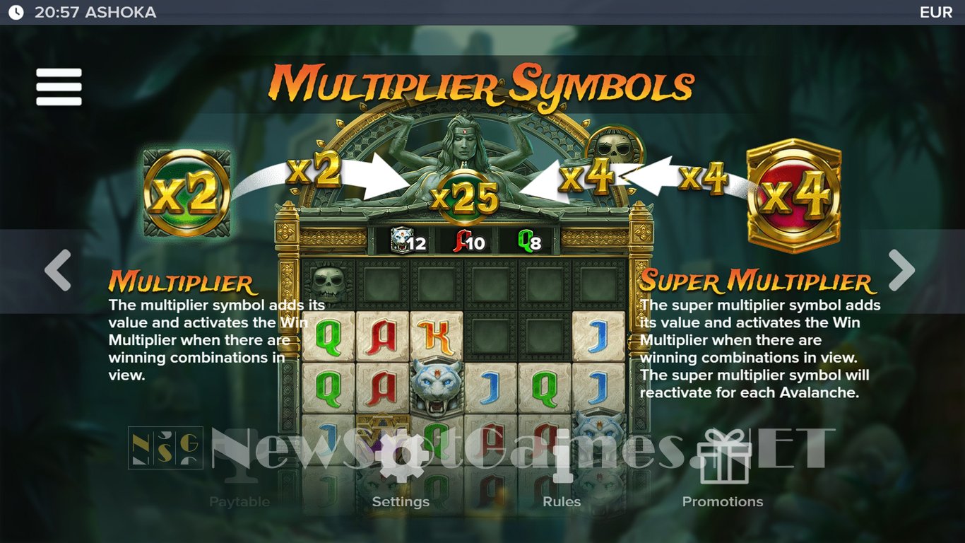 Ashoka Microgaming Slot Review Demo Game