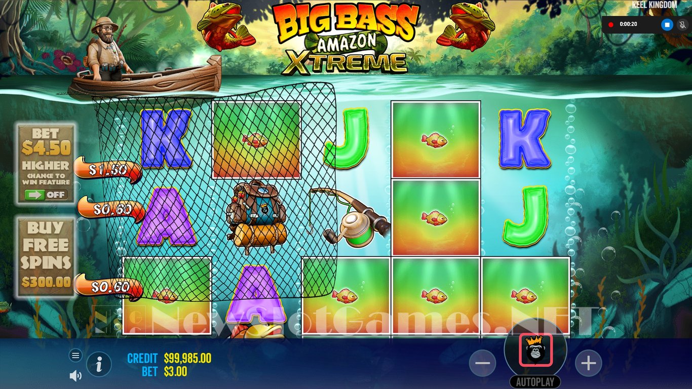 Big Bass Amazon Xtreme Slot Pragmatic Play Review Demo Game