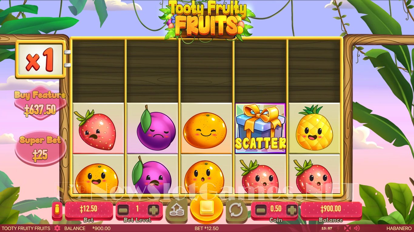 Tooty Fruity Fruits Habanero Slot Review Demo Game