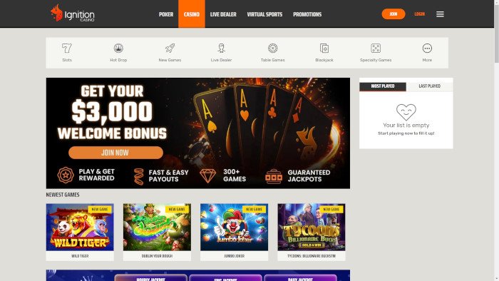 best slot games on ignition casino