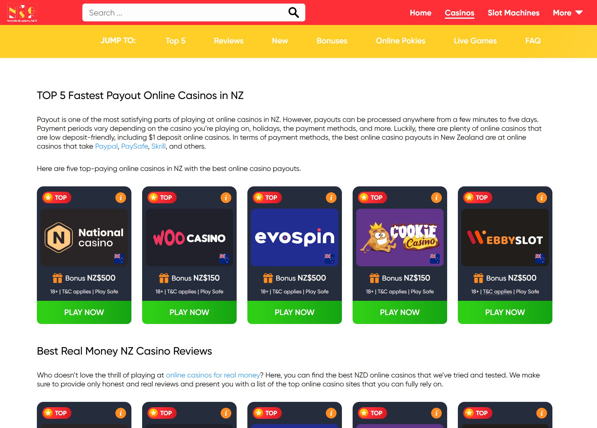 The 20-Second Trick For Best Online Casinos New Zealand (2022) - Top Nz Casino Sites