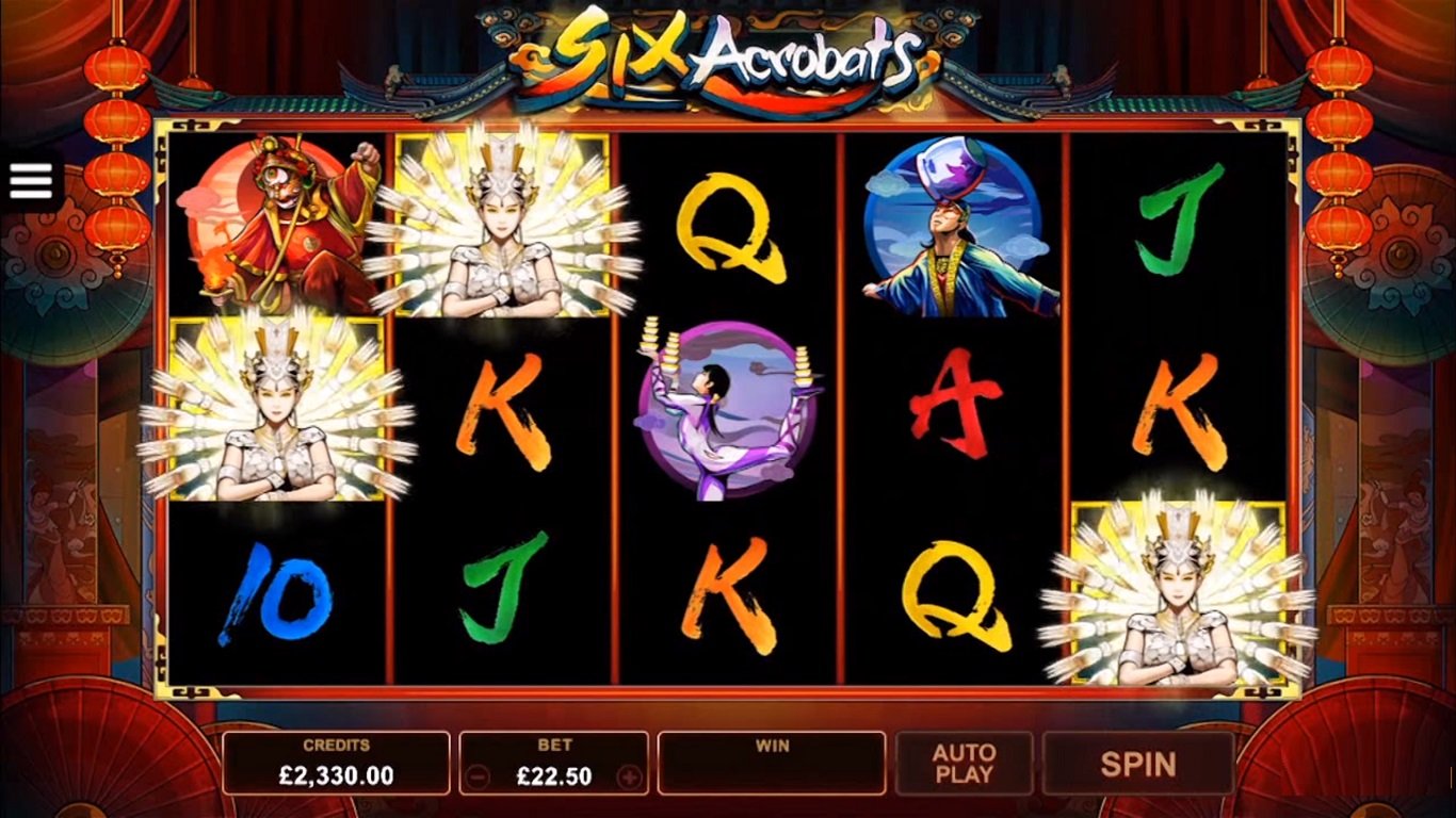 Six Acrobats Slot Machine Six Acrobats Slot Machine