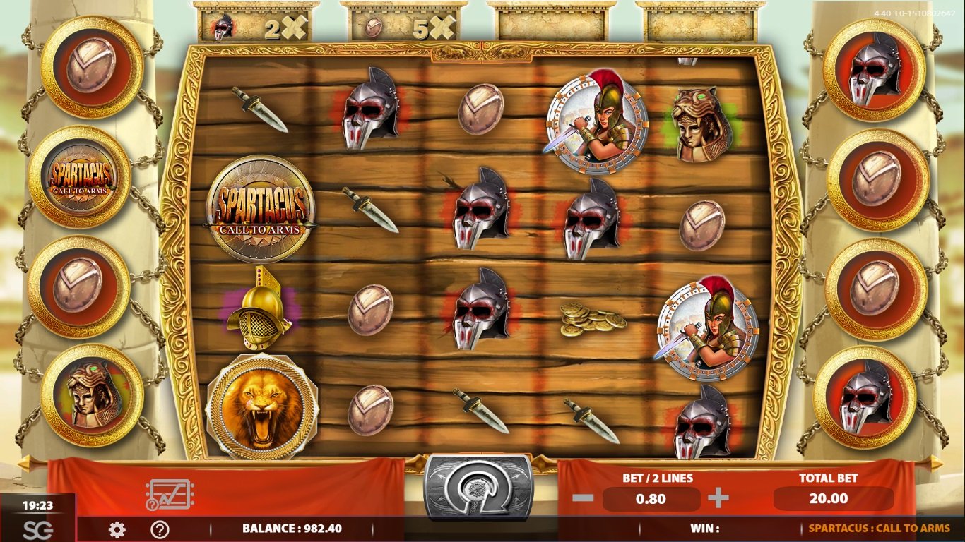 Spartacus Online Slot Game