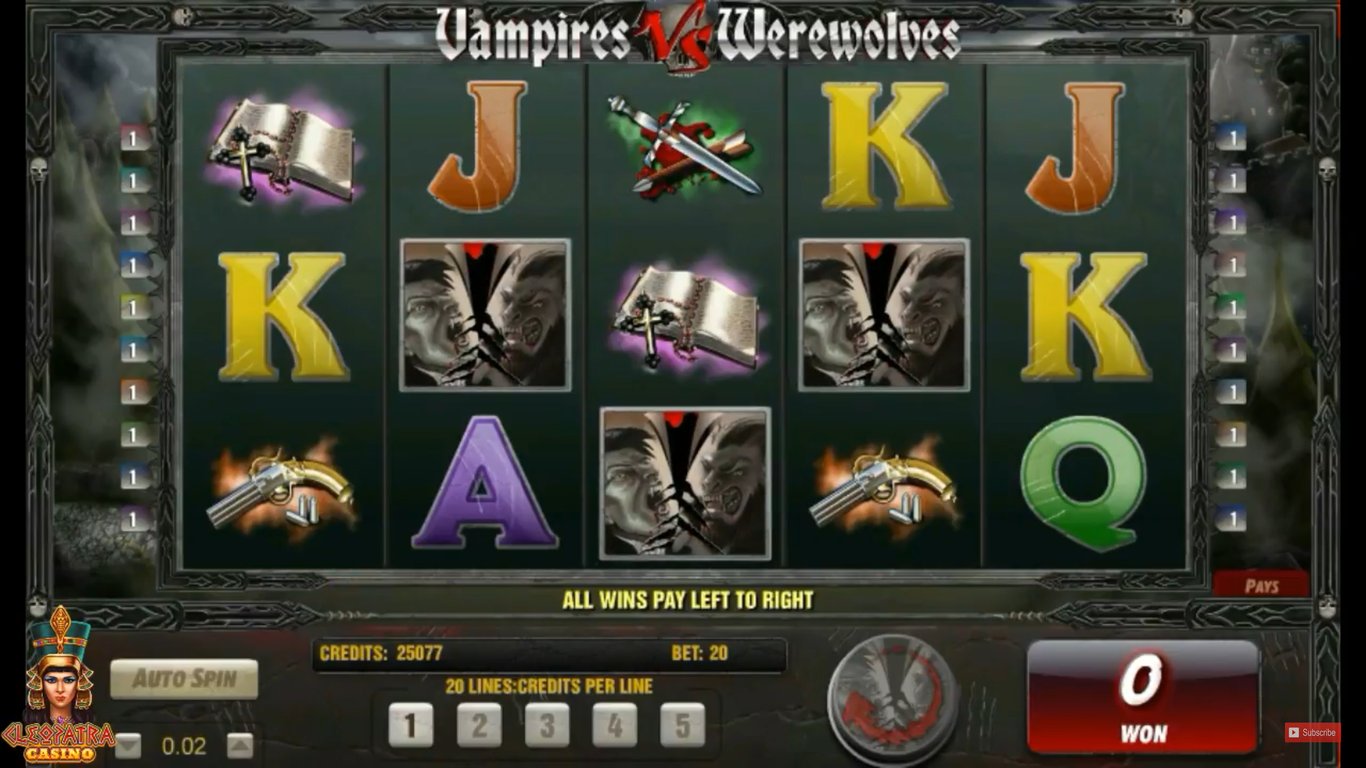 Vampires vs Werewolves Slot (Amaya) Review 2023 & Demo Game