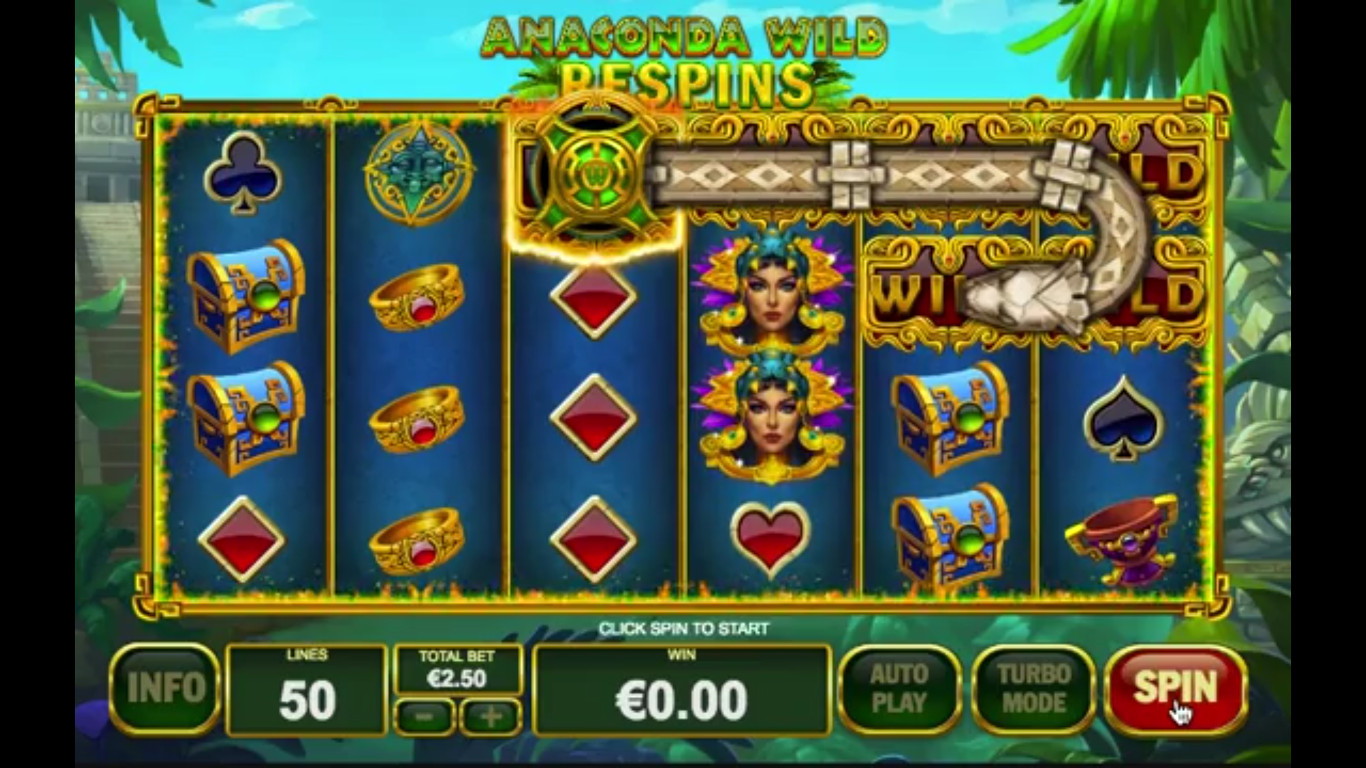 Anaconda Wild Slot (Playtech) Review 2024 & Demo Game