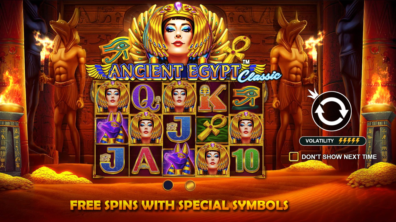 Ancient Egypt, tựa game nổ hũ thần thoại hấp dẫn nhất