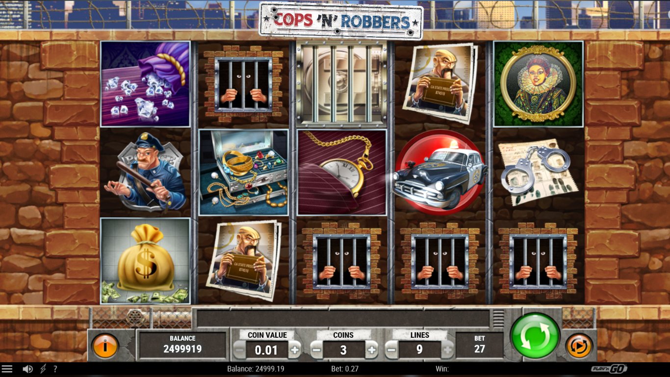 cops and robbers slot game free