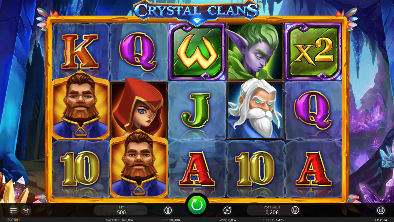 Xtra crystal clans isoftbet casino slots bill jackpots free
