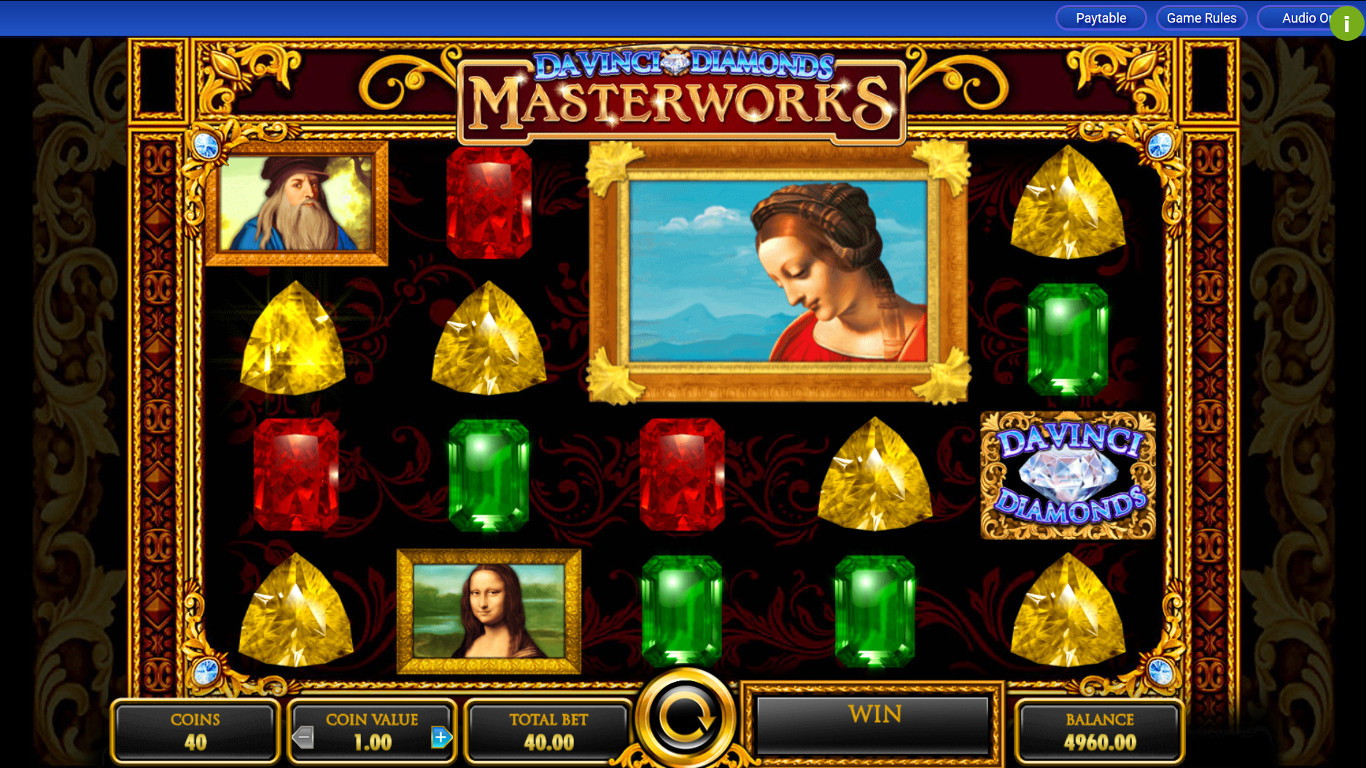 Double da vinci diamonds slots