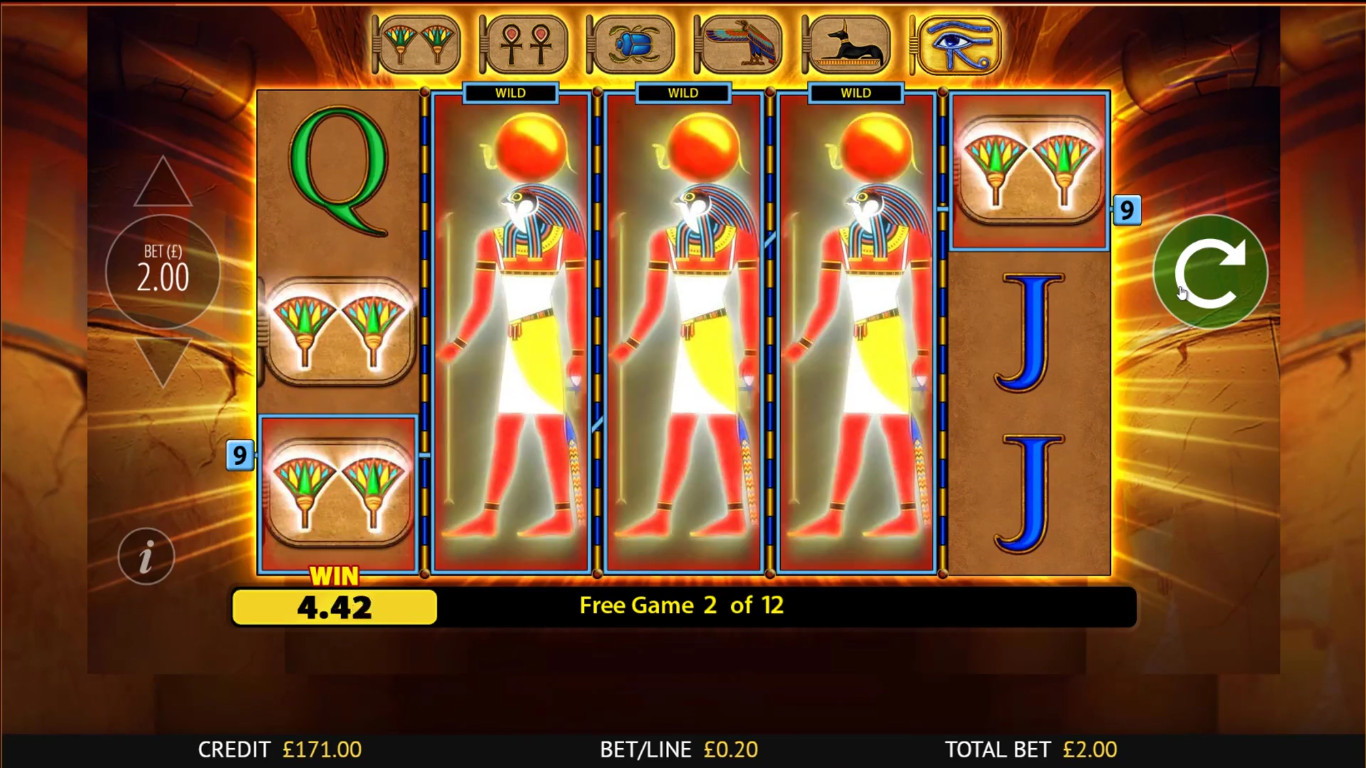 Eye of Horus Slot (Blueprint Gaming) Review 2024 & Demo Game