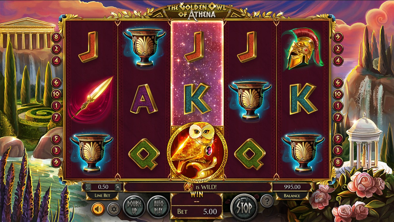 The Golden Owl of Athena Slot (BetSoft) Review 2024 & Demo Game