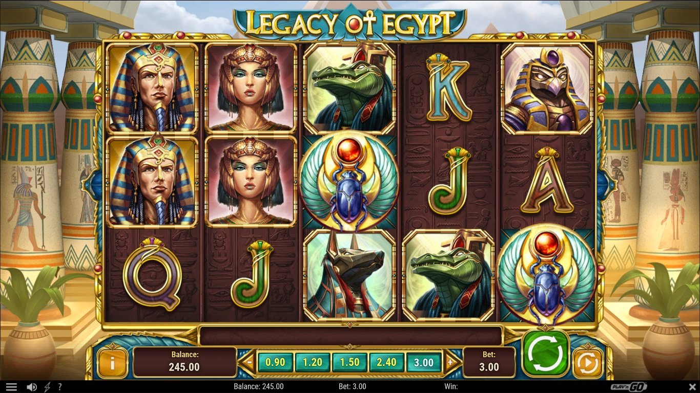 legacy of egypt slots