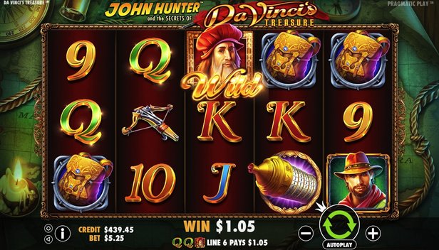 Da Vincis Treasure Pragmatic Play Slot Review Free Play Casinos Bonuses