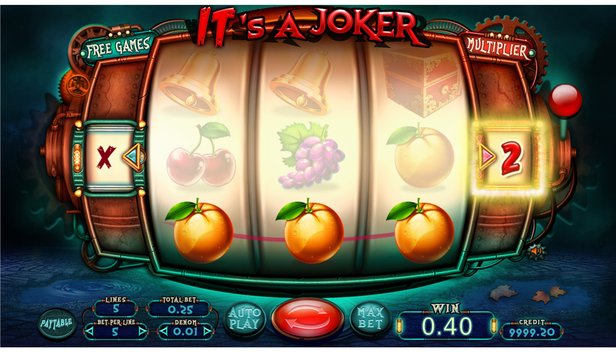 it's a joker slot