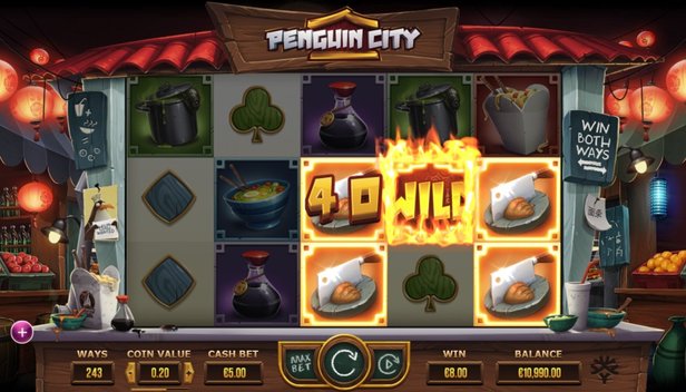 Penguin City: divirta-se com a slot no BacanaPlay