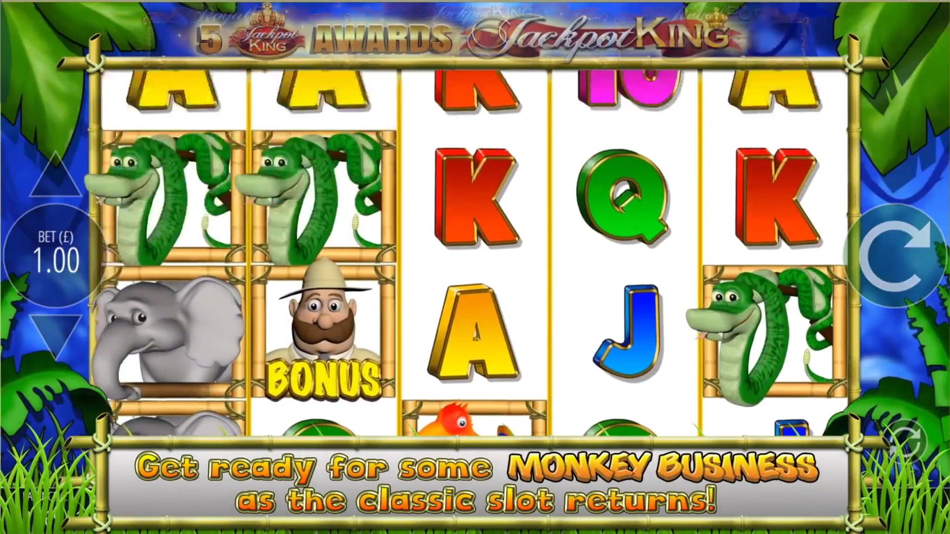 Monkey business slot games