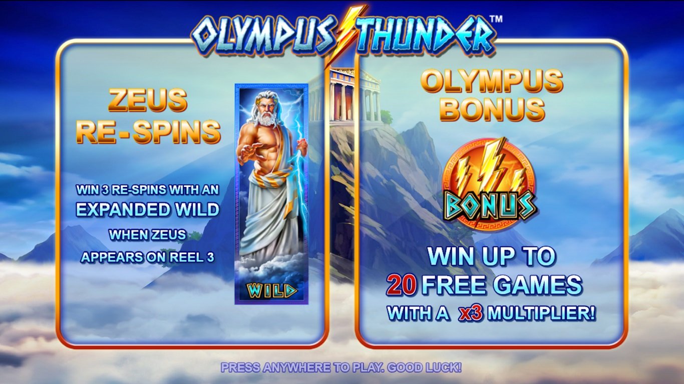 Olympus Thunder Slot Review, RTP and Free Play Casinos