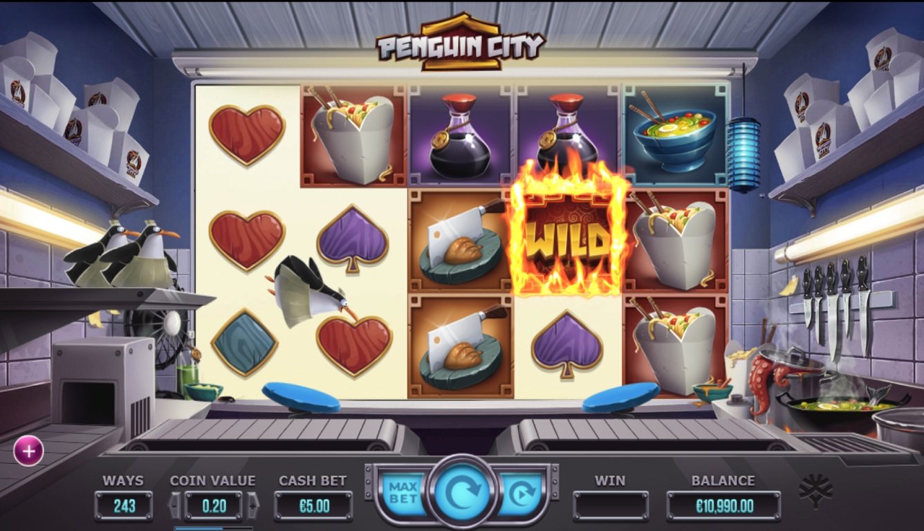 penguin city slot