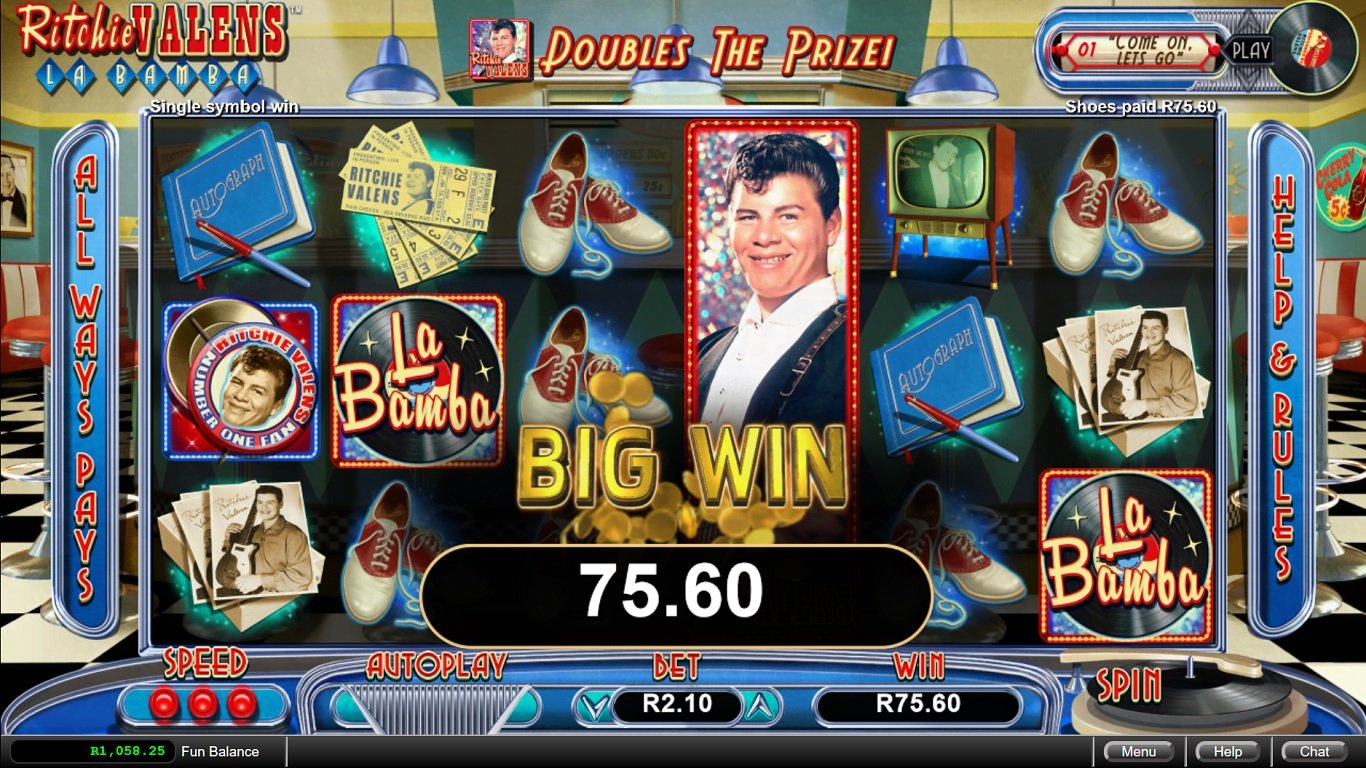 Ritchie Valens La Bamba (RTG) Slot Review & Free Play Casinos