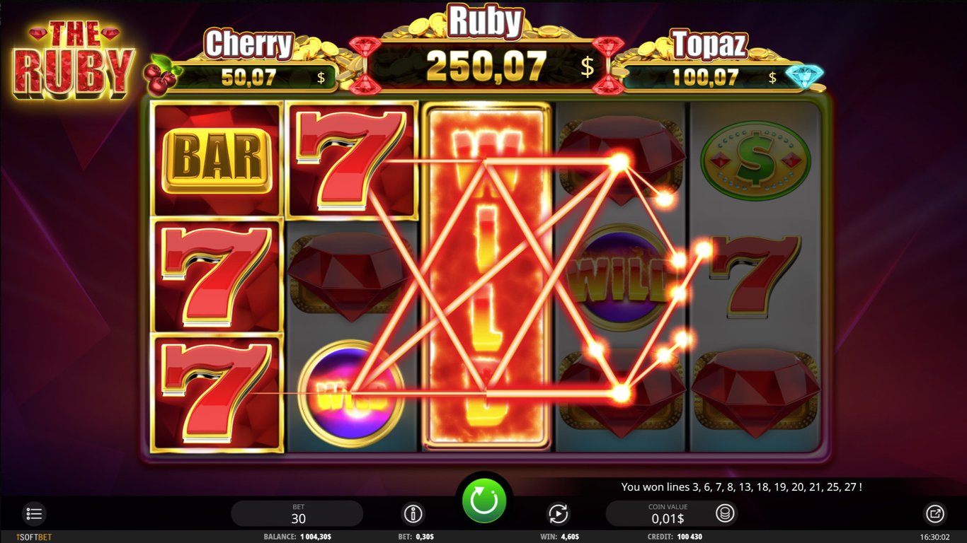 The Ruby Slot (iSoftBet) Review 2024 & Demo Game