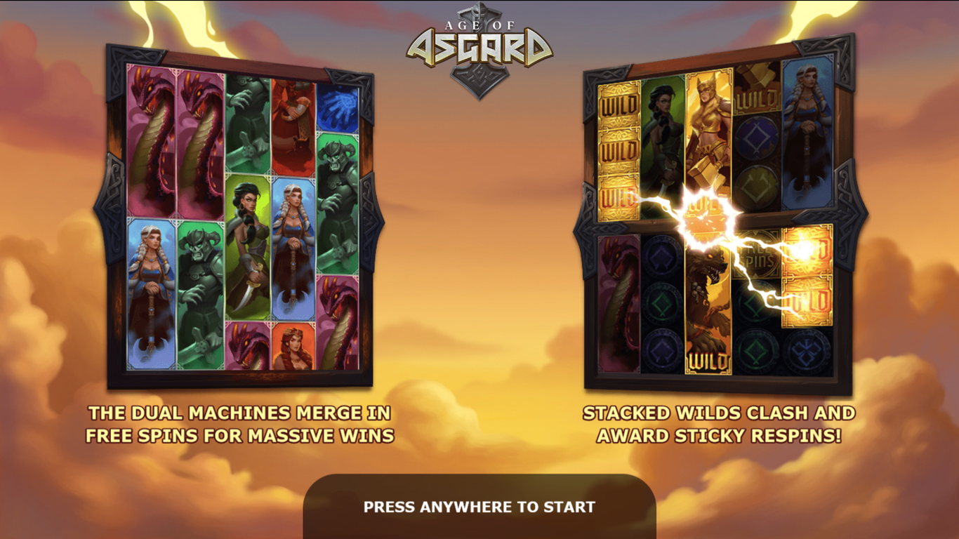 Play the new Age of Asgard Slot at a Variety of Yggdrasil Gaming Casinos