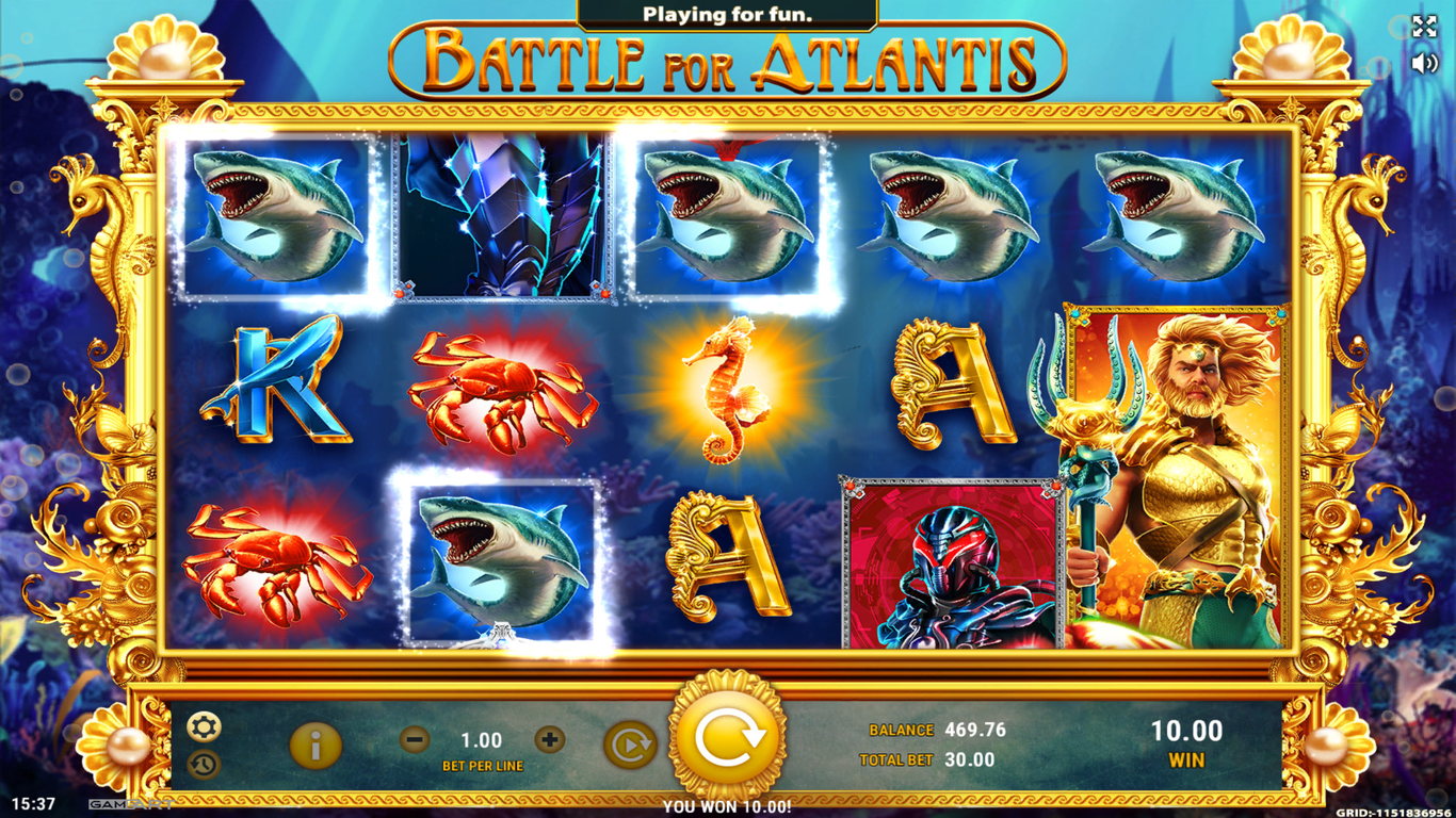 Battle for Atlantis Slot (GameArt) Review 2023 & Demo Game