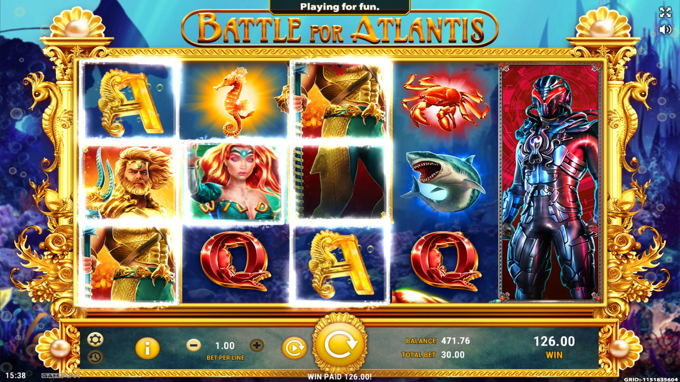 Battle for Atlantis Slot (GameArt) Review 2024 & Demo Game