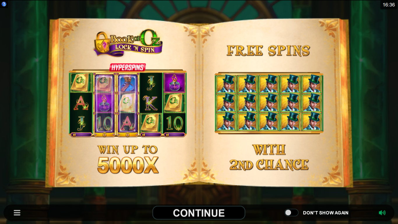 Book of Oz: Lock N Spin (Microgaming) Slot Review + Free Play Casinos + Bonuses