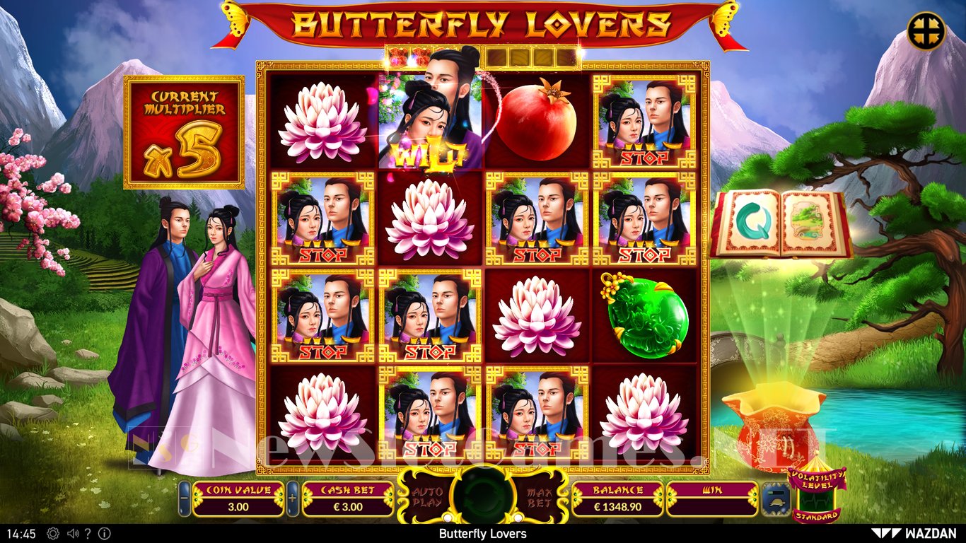 Butterfly Lovers Slot (Wazdan) Review 2024 & Demo Game