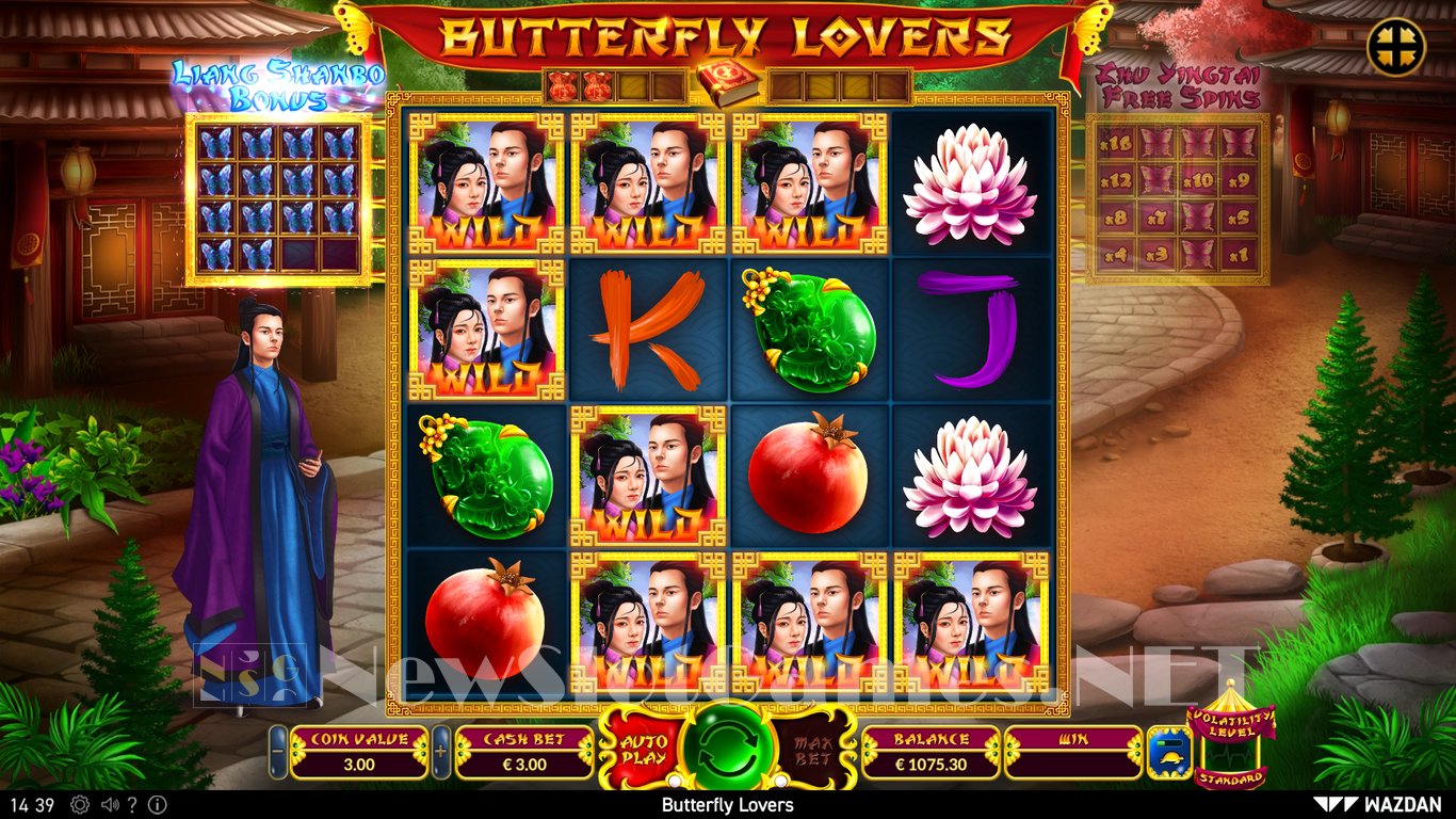 Butterfly Lovers Slot (Wazdan) Review 2024 & Demo Game