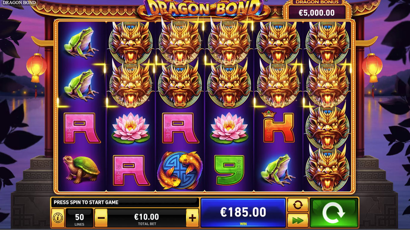 Dragon Bond Slot (Playtech) Review 2024 & Demo Game