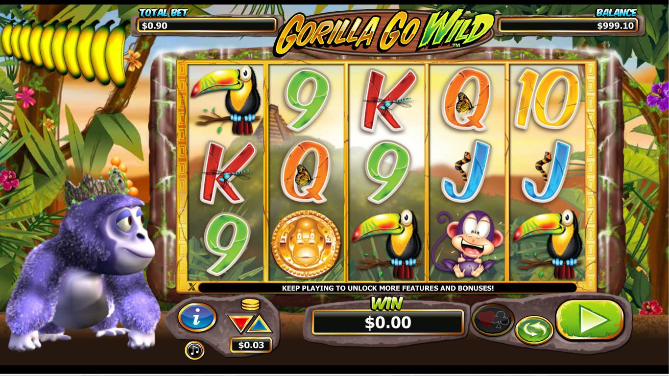 gorilla go wild slots