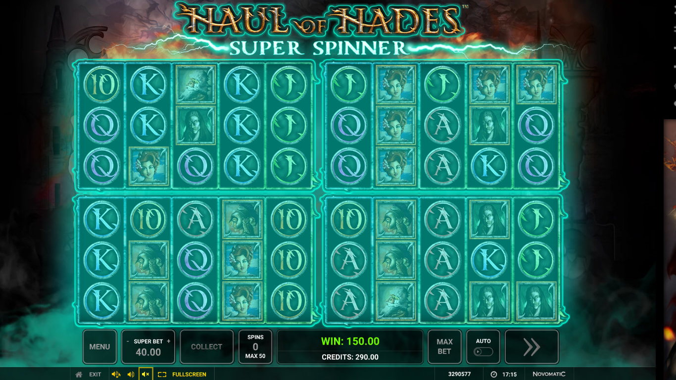 haul of hades super spinner slot machines online latest