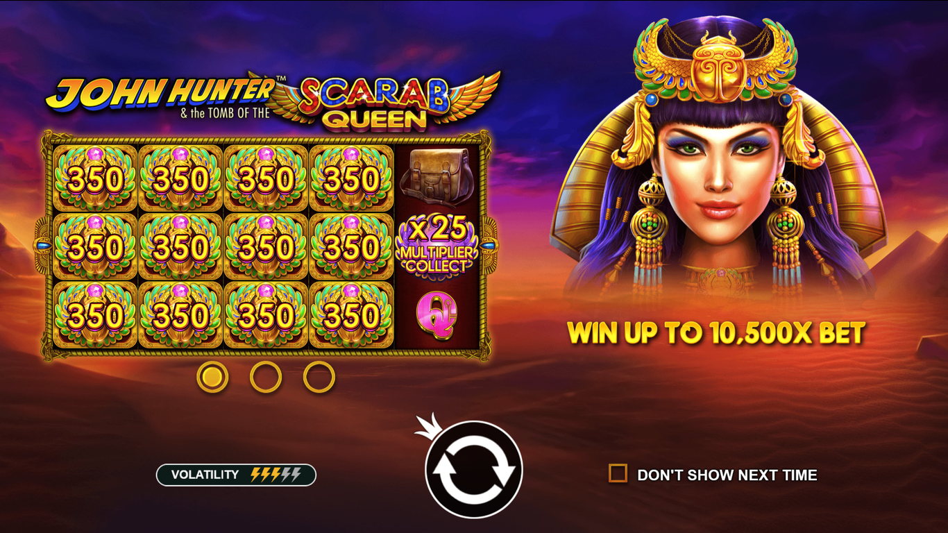 John Hunter Scarab Queen Slot