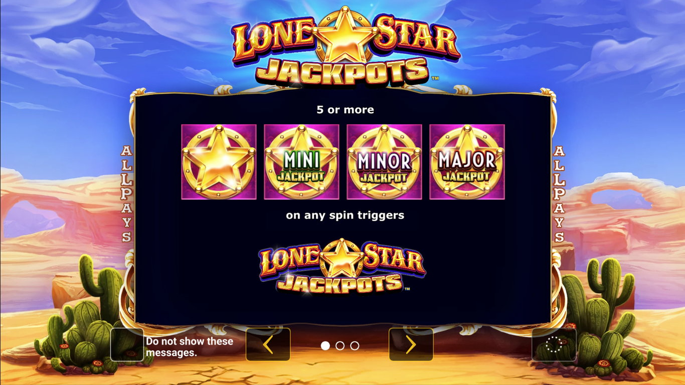 slot machines online lone star jackpots