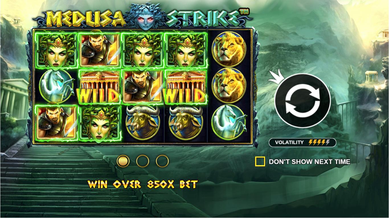 Medusa Strike Slot (Pragmatic Play) Review 2024 & Demo Game