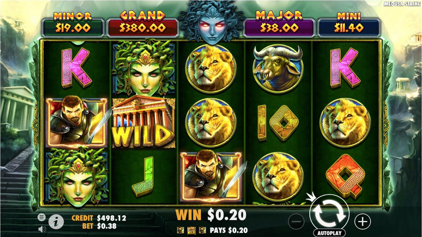 Medusa Strike Slot (Pragmatic Play) Review 2024 & Demo Game