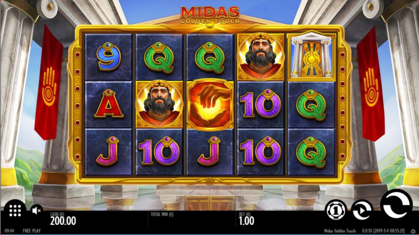 Midas Golden Touch Christmas Edition (Thunderkick) Slot Review & Demo