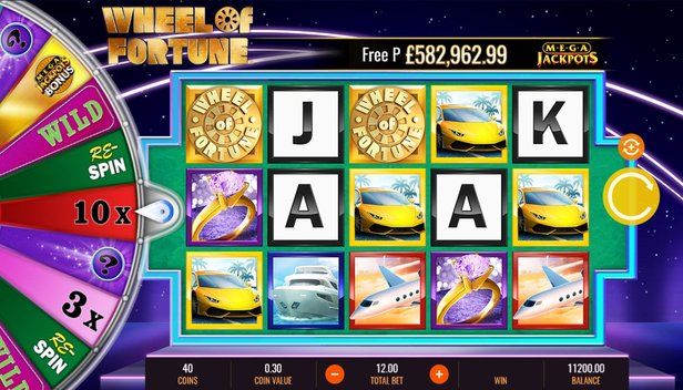 free wheel of fortune slot games