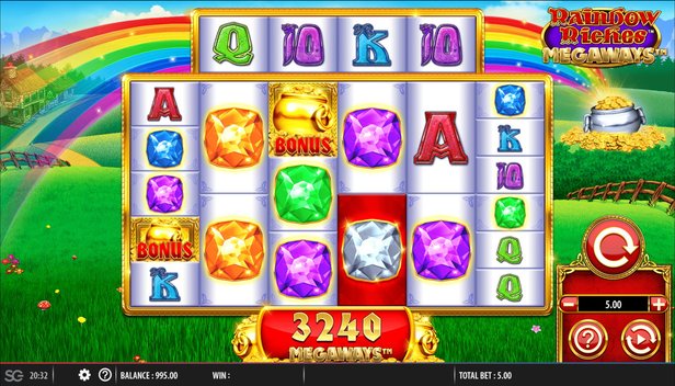 rainbow riches megaways demo