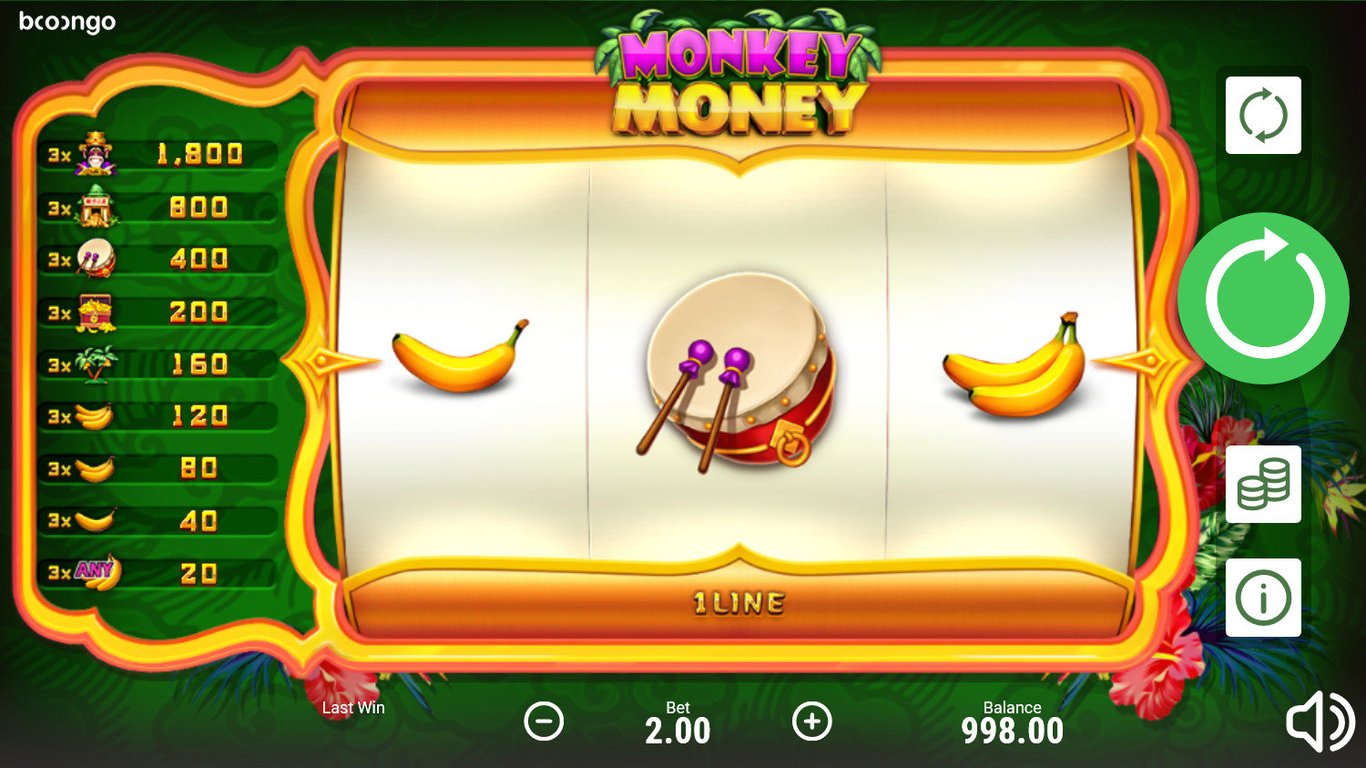 Monkey claw slot machine