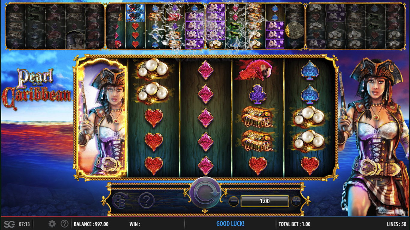 pearl of the caribbean slot