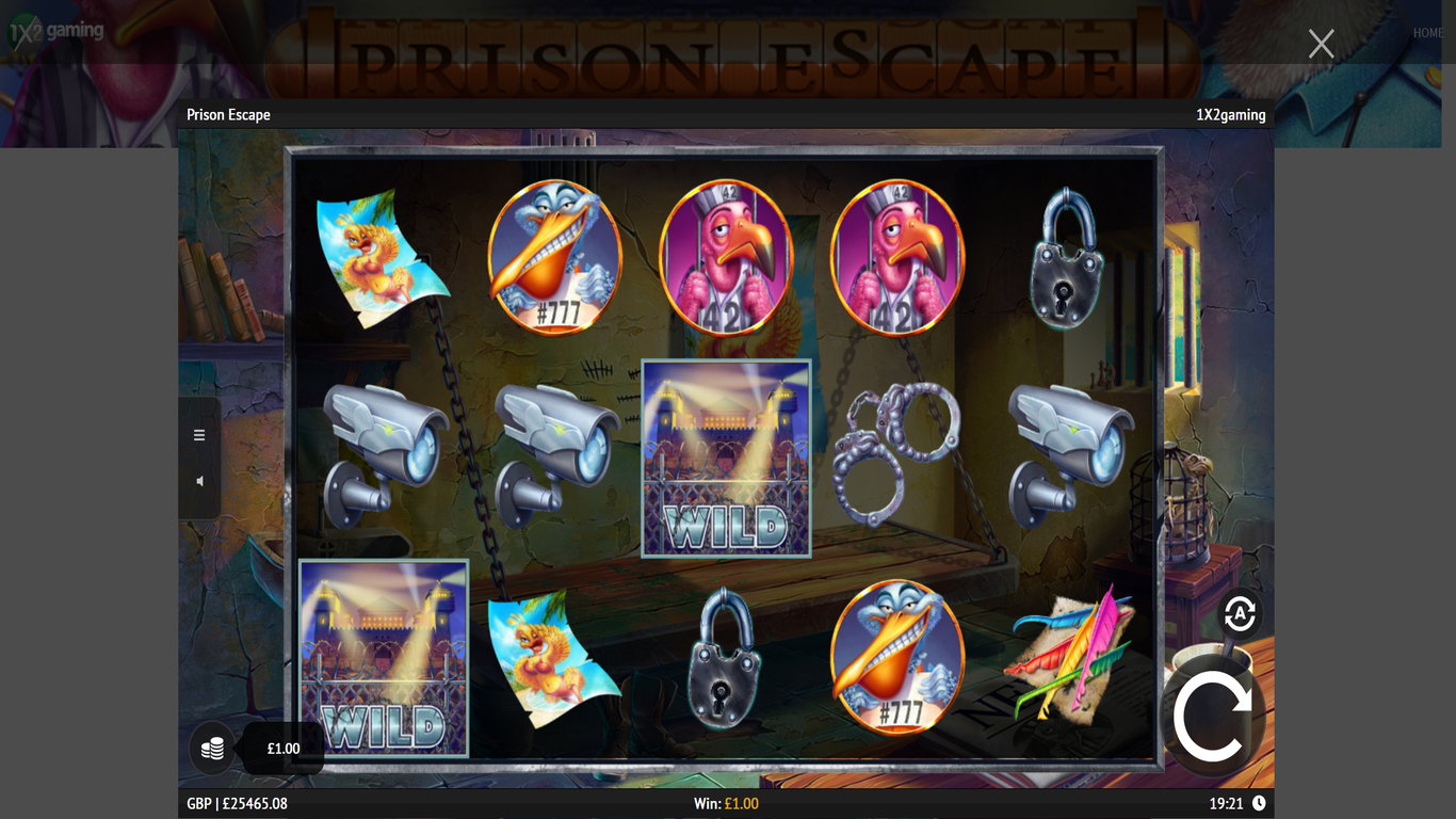 Prison Escape (Inspired Gaming) Slot Review & Demo Play