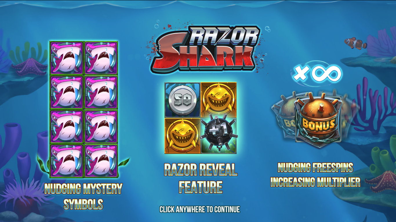 Razor Shark (Push Gaming) Slot Review - 💎AboutSlots