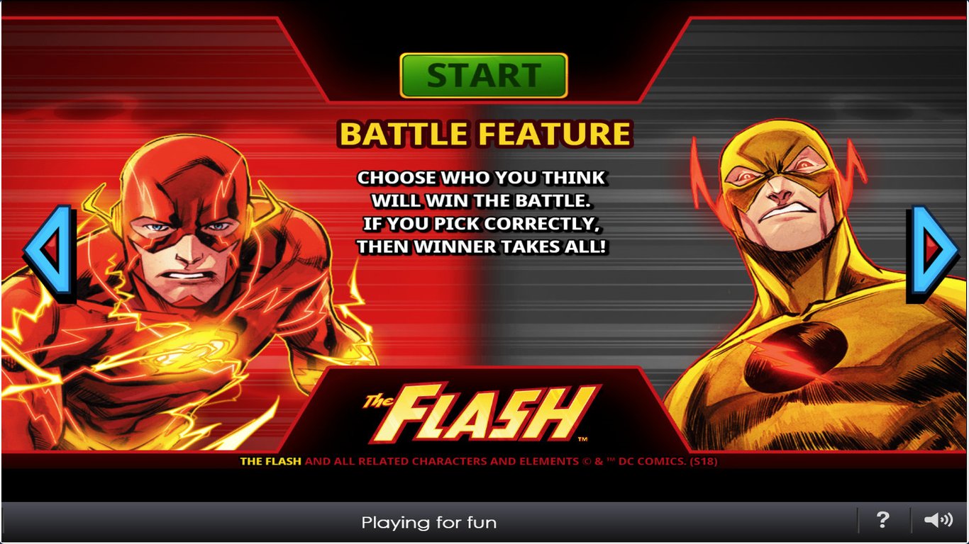 Play the New The Flash Slot from Playtech